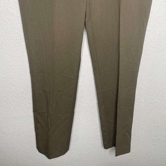 Axist Mens Dress Pants Size 30 Light Brown Slim Workwear Business Pleated - Picture 7 of 15